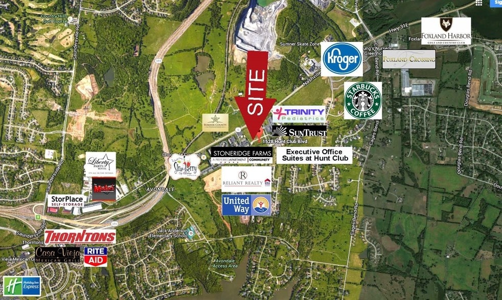 More Photos Of 1528 Hunt Club Blvd, Gallatin Office For Lease