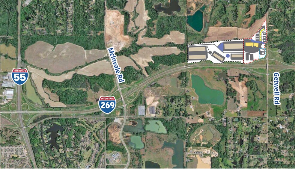 More Photos Of I-269 Expy @ Getwell Road, Hernando Land For Sale