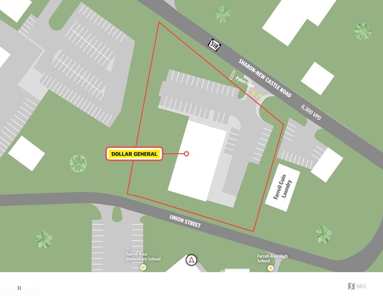 More Photos Of 934 Sharon New Castle Rd, Farrell Storefront For Sale