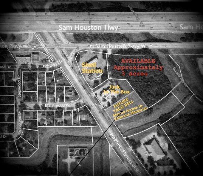 More Photos Of Beltway-8 and Veterans Memorial, Houston Land For Sale