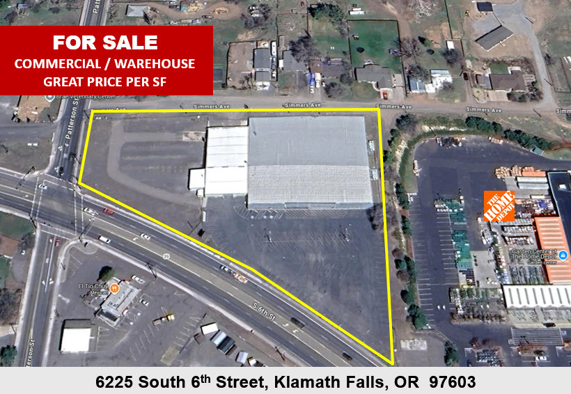 Primary Photo Of 6225 S 6th St, Klamath Falls Warehouse For Sale