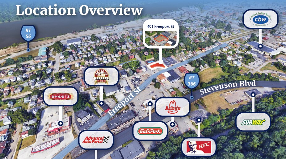 More Photos Of 401 Freeport St, New Kensington Land For Sale