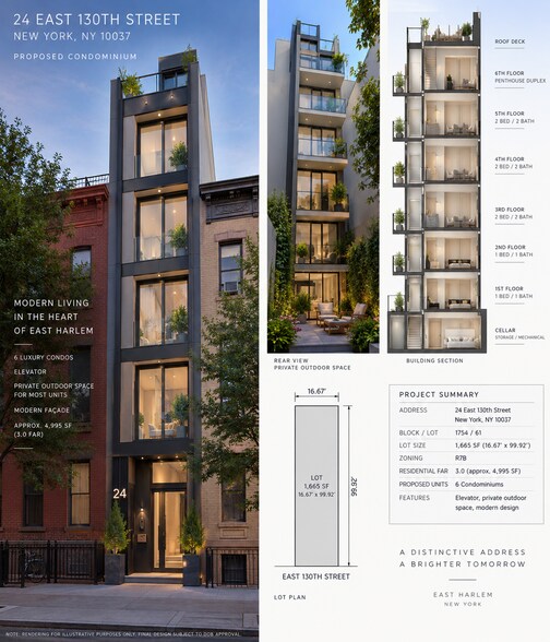 Primary Photo Of 24 W 130th St, New York Land For Sale