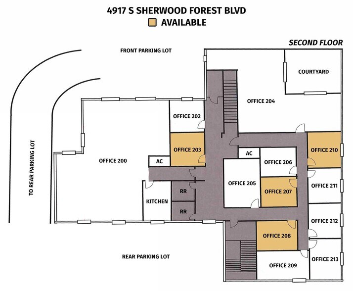 More Photos Of 4917 S Sherwood Forest Blvd, Baton Rouge Office For Lease