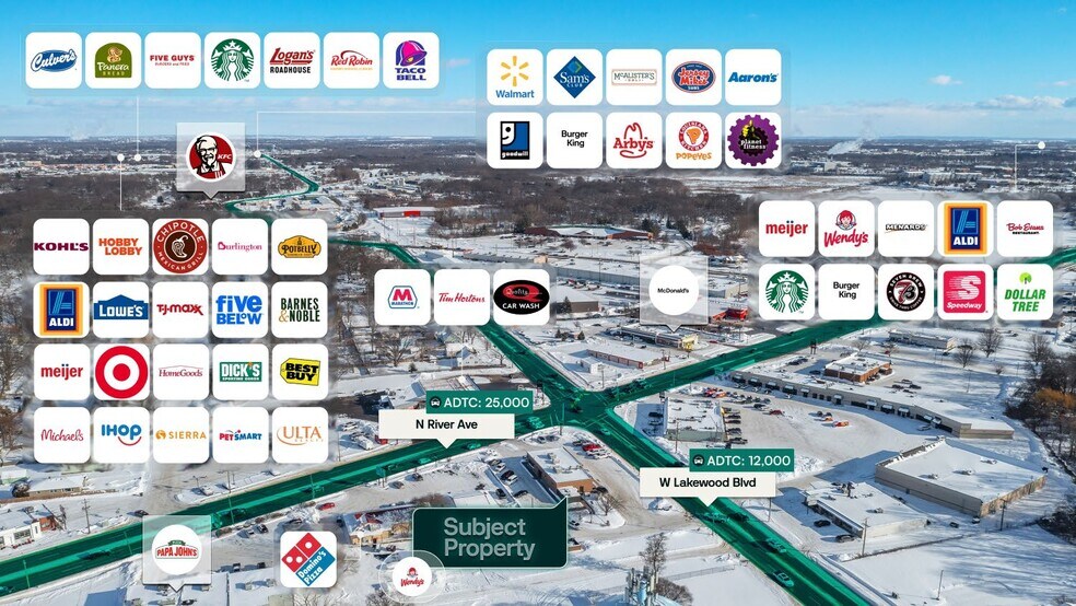 More Photos Of 250 N River Ave, Holland Fast Food For Sale