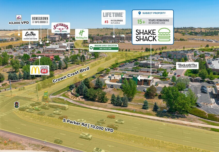 More Photos Of 9185 Crown Crest Blvd, Parker Fast Food For Sale
