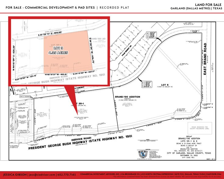 More Photos Of 4780 President George Bush hwy, Garland Land For Sale