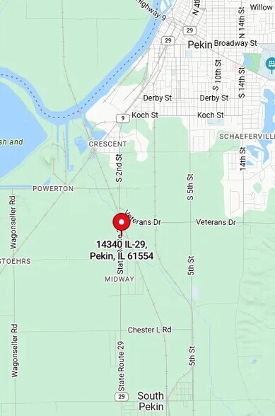 More Photos Of 14340 IL Route 29, Pekin Warehouse For Sale