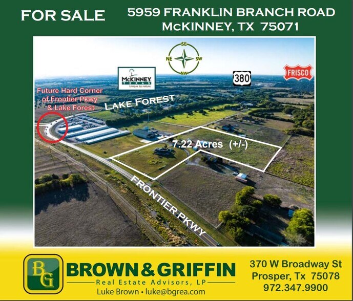 More Photos Of 5959 Franklin Branch Rd, McKinney Land For Sale