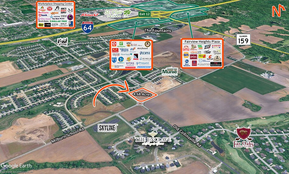 More Photos Of Old Collinsville Rd, O'Fallon Land For Sale