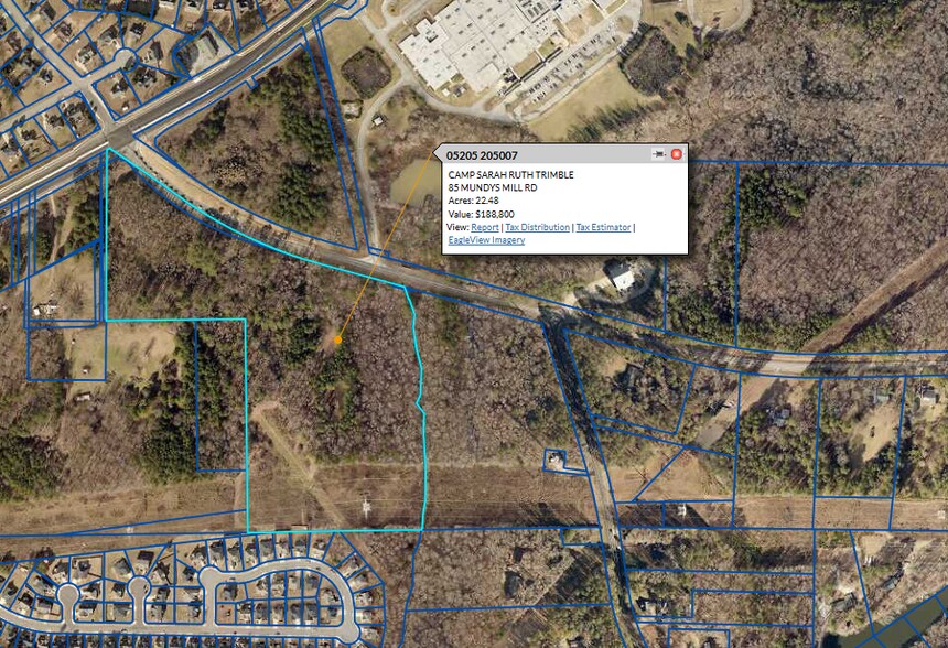 Primary Photo Of 85 Mundys Mill rd, Jonesboro Land For Sale