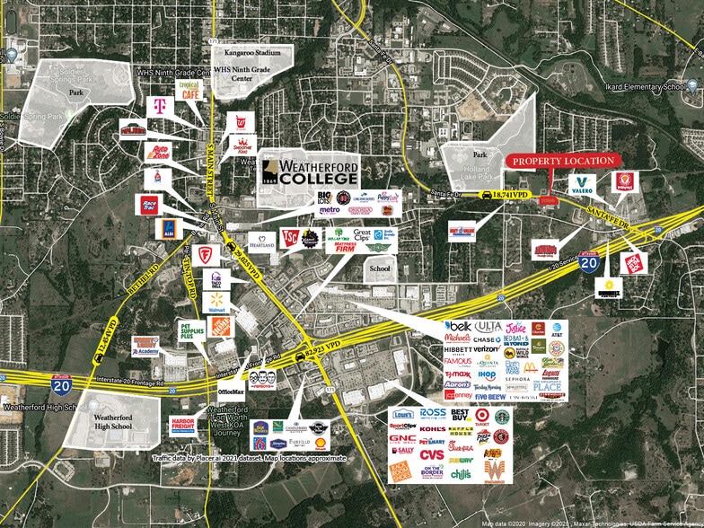 More Photos Of 1808-1812 Santa Fe Dr, Weatherford Unknown For Lease