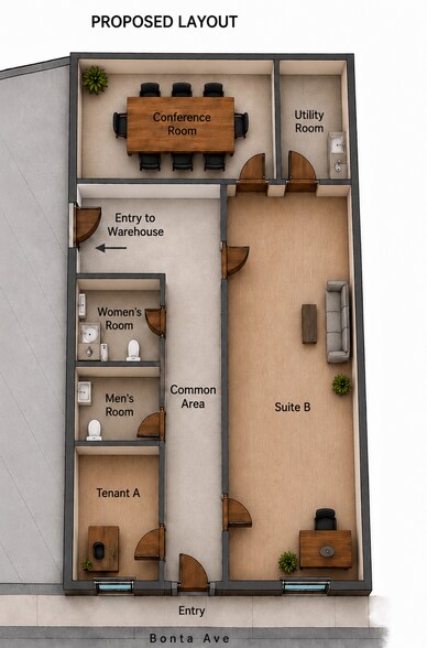 More Photos Of 230 Banta Ave, Garfield Office For Lease