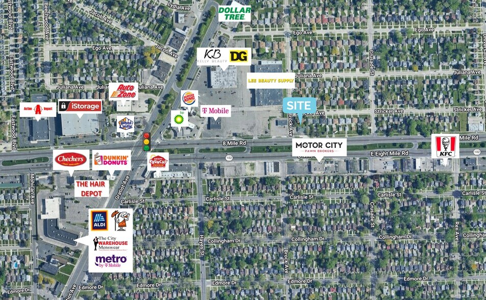 Primary Photo Of 15301 E 8 Mile Rd, Eastpointe Medical For Lease