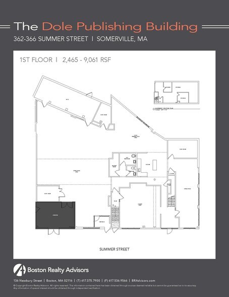 More Photos Of 360-366 Summer St, Somerville Loft Creative Space For Lease