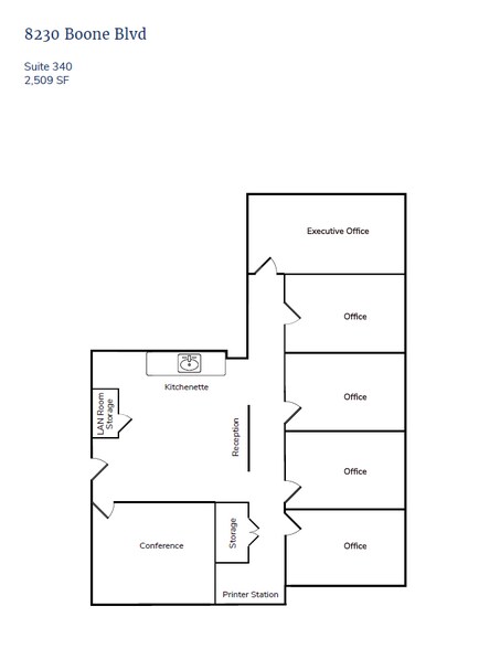 More Photos Of 8230 Boone Blvd, Vienna Office For Sale