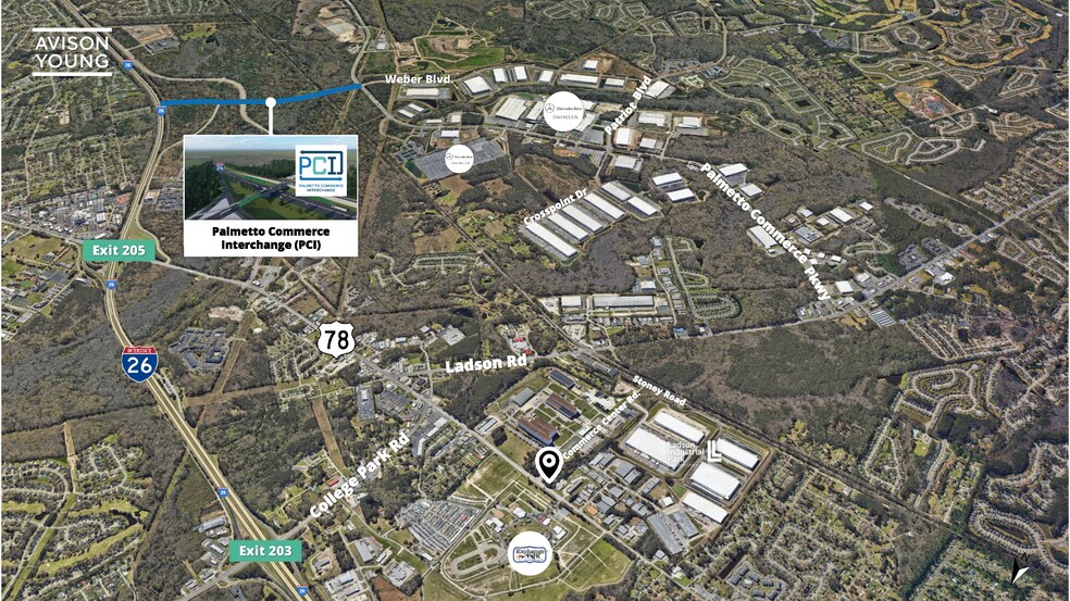 More Photos Of 8016 Commerce Center Rd, Ladson Land For Lease