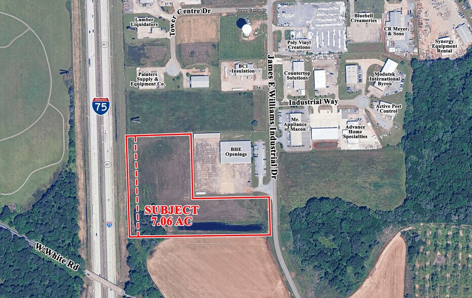 Primary Photo Of 310 James E Williams Drive, Byron Land For Lease