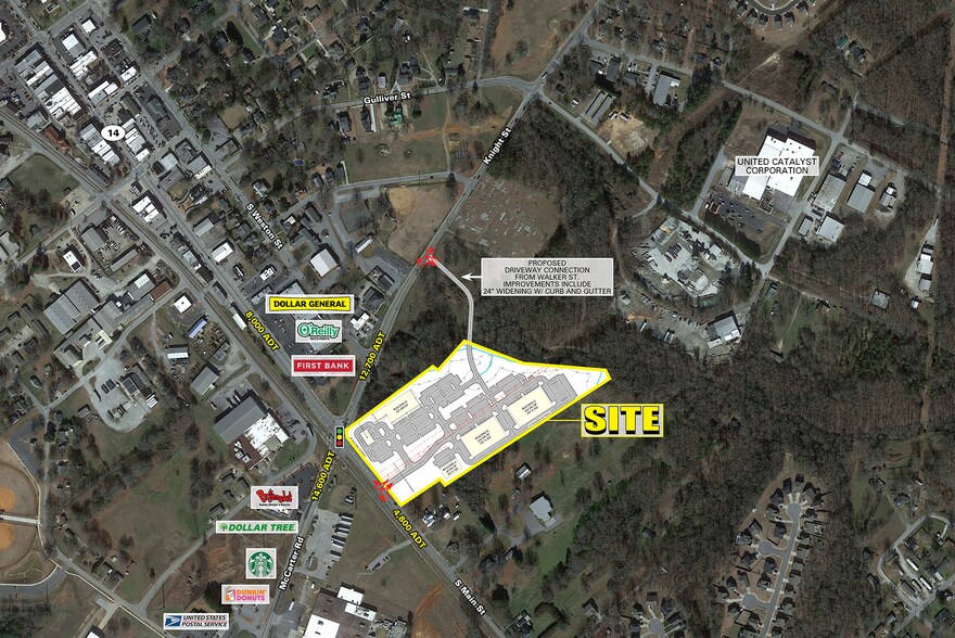 More Photos Of 407-411 S Main St, Fountain Inn Land For Lease