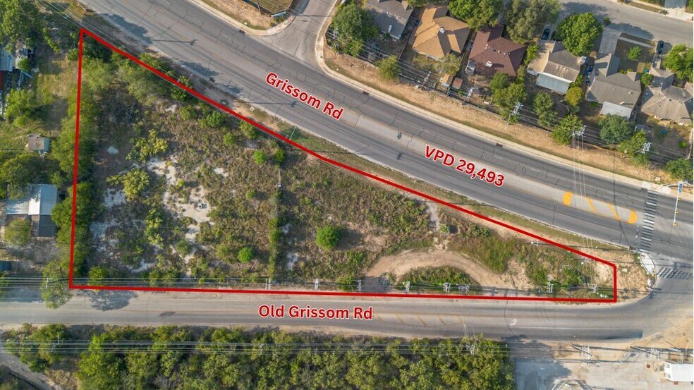 Primary Photo Of 1.44 ± AC Grissom Rd Rd @ Old Grissom Rd, San Antonio Land For Sale
