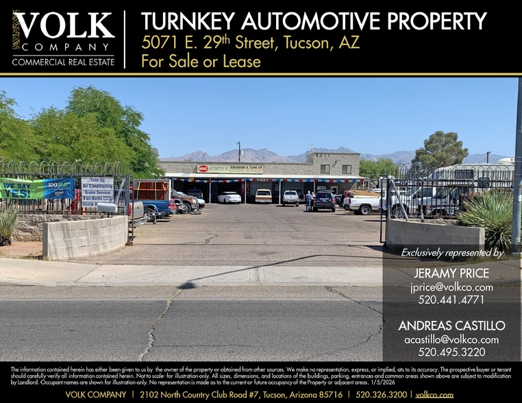 Primary Photo Of 5071 E 29th St, Tucson Auto Repair For Lease
