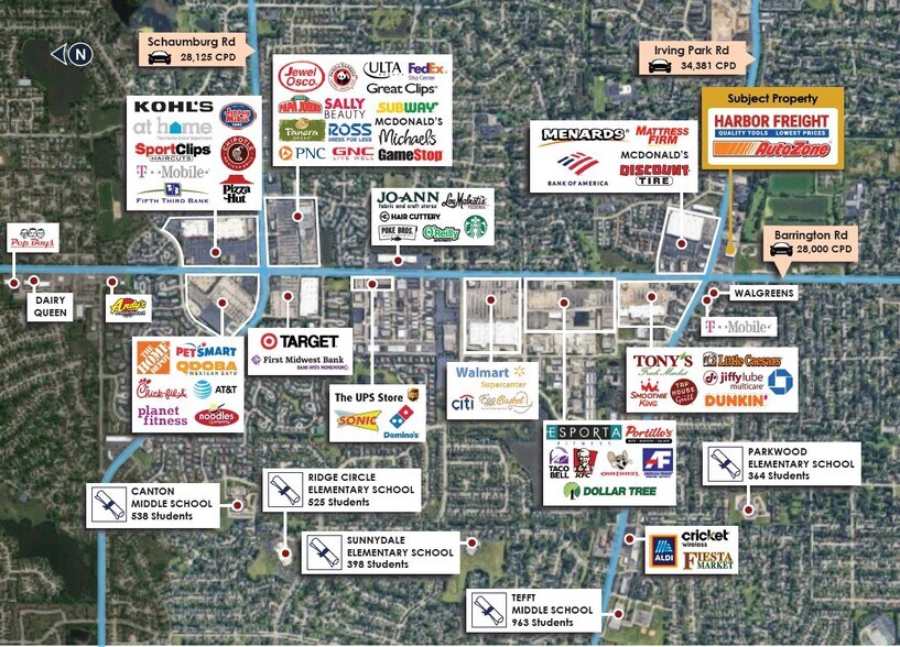 More Photos Of 1557-1559 Irving Park Rd, Hanover Park Storefront For Sale