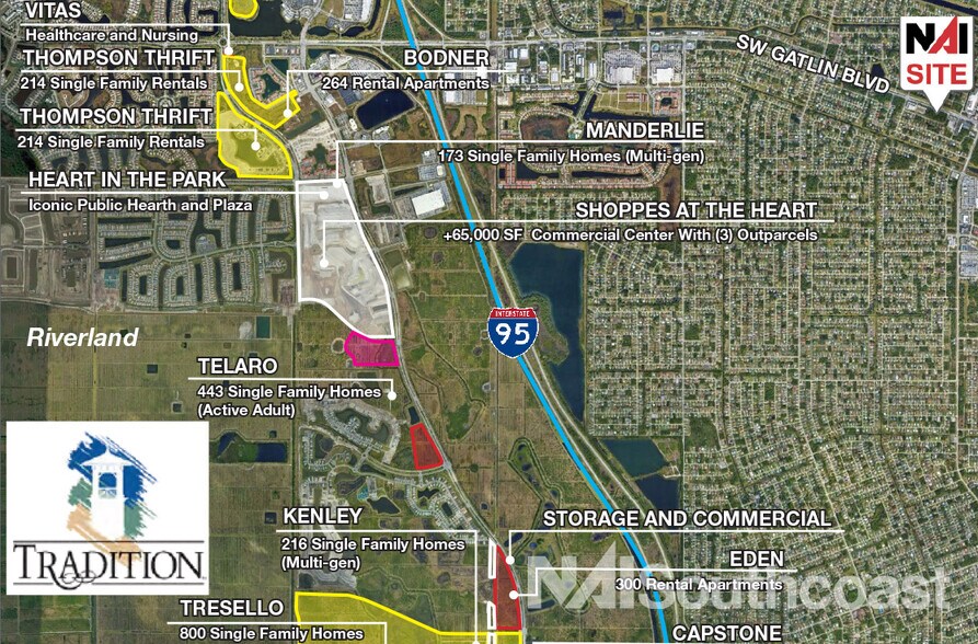 More Photos Of SW Gatlin Blvd, Port Saint Lucie Land For Sale
