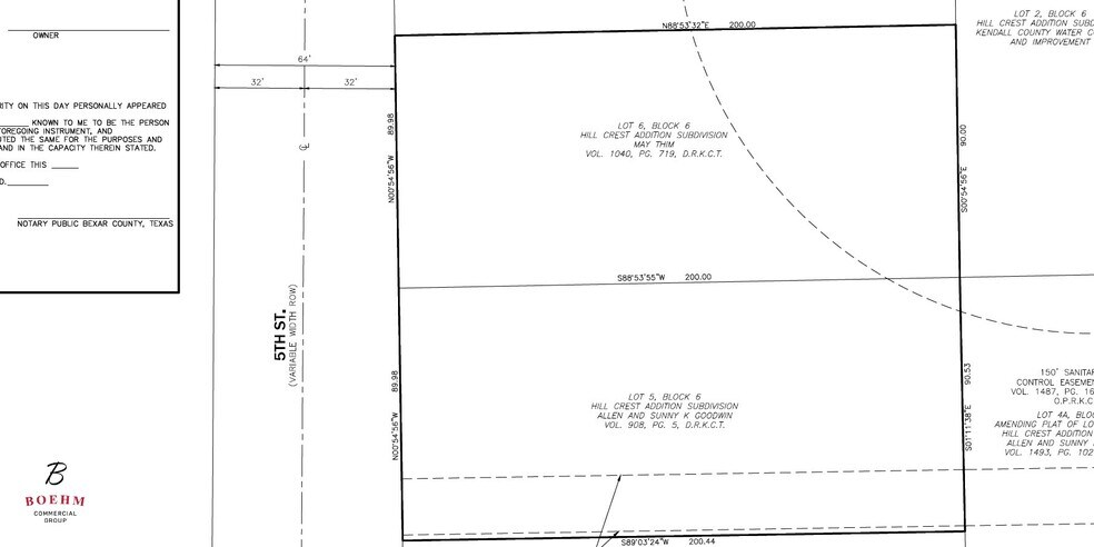 More Photos Of 709 Fifth St, Comfort Land For Sale