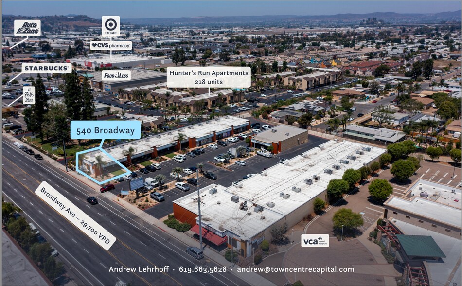 Primary Photo Of 540-598 Broadway, El Cajon Unknown For Lease