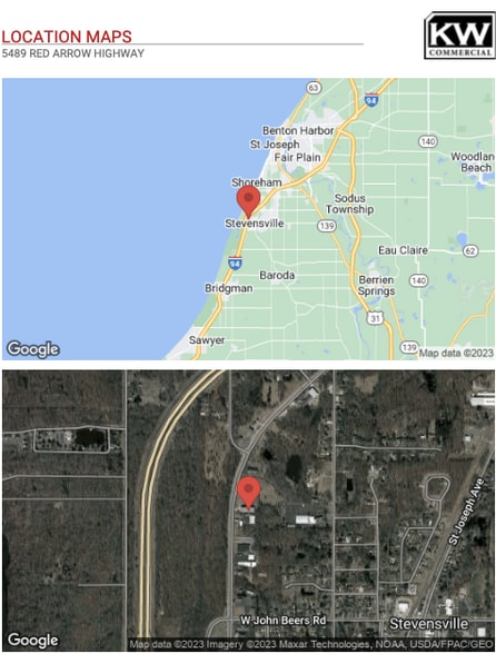 More Photos Of 5489 Red Arrow Hwy, Stevensville Distribution For Lease