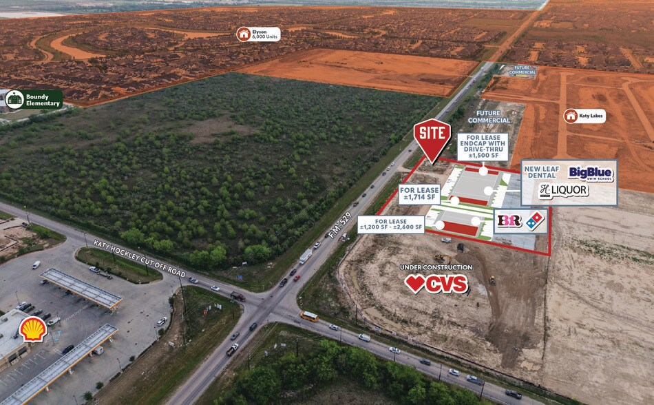 More Photos Of SEC FM 529 & KATY-HOCKLEY CUT-OFF, Katy Storefront For Lease