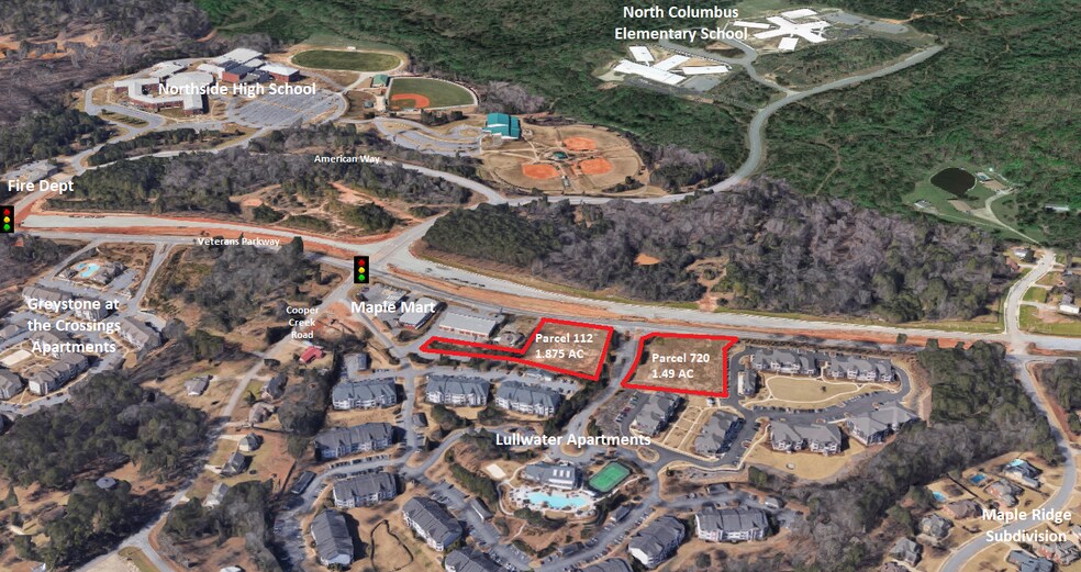 More Photos Of 8368 Veterans Pky, Columbus Land For Sale