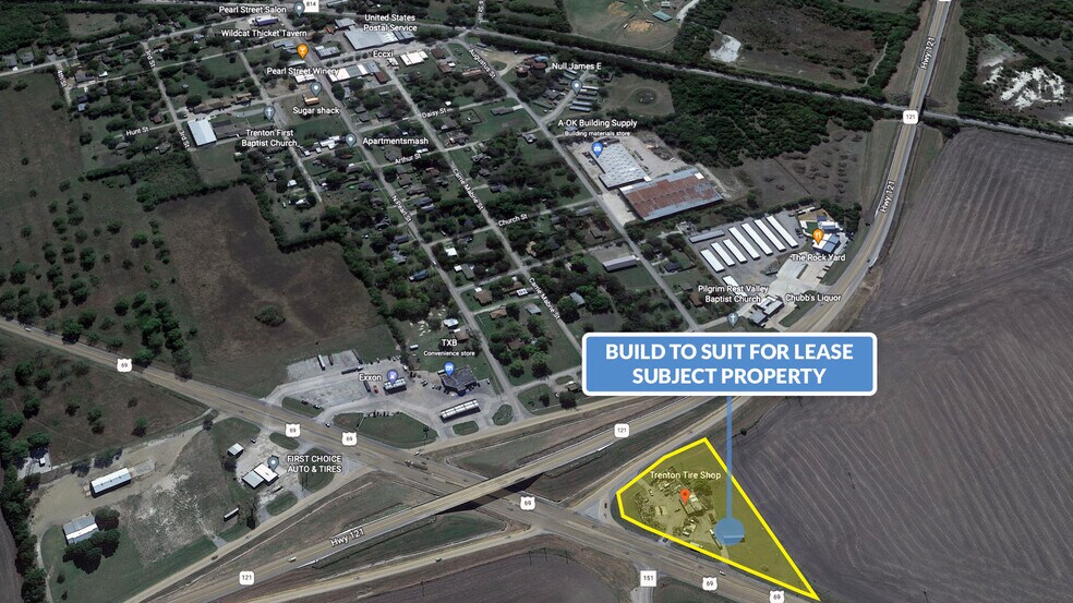 More Photos Of US-69 @ Hwy 121, Trenton Land For Lease