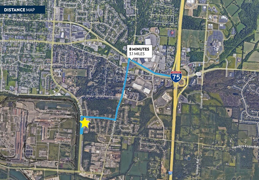 More Photos Of 4680 Caprice Dr, Middletown Warehouse For Lease