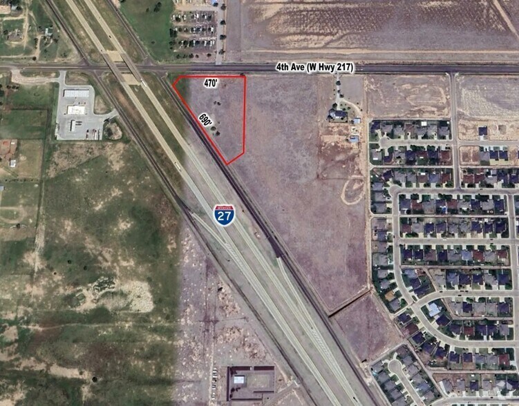 Primary Photo Of SE Corner I-27 & 4th Ave (W State Hwy 217), Canyon Land For Sale