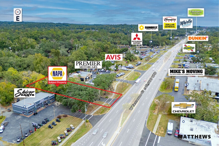 More Photos Of 3112 W Tennessee St, Tallahassee Auto Repair For Lease