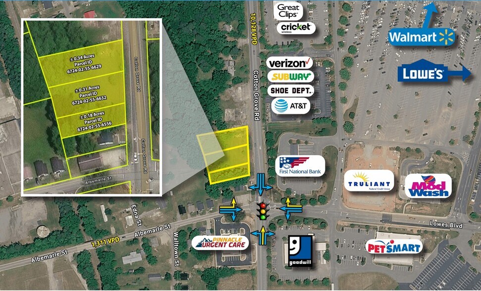Primary Photo Of 1119-1121 Cotton Grove Rd, Lexington Land For Sale