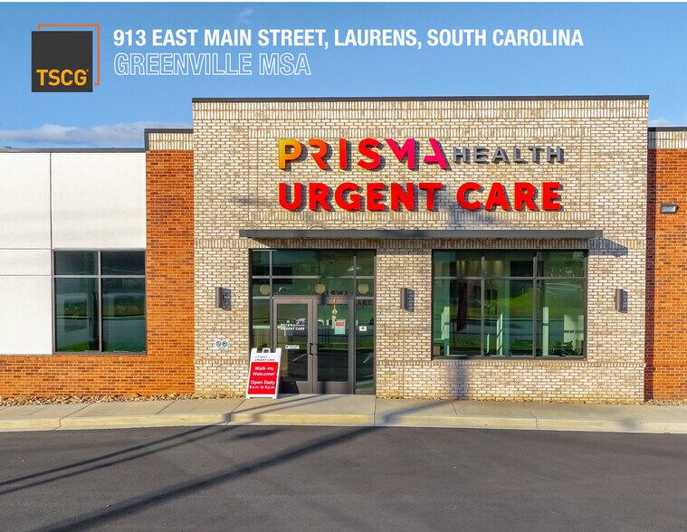 Primary Photo Of 913 E Main St, Laurens Medical For Sale