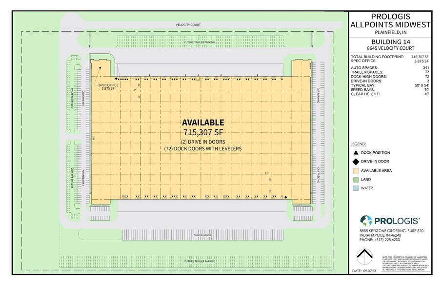 More Photos Of 8645 Velocity Ct, Avon Distribution For Lease