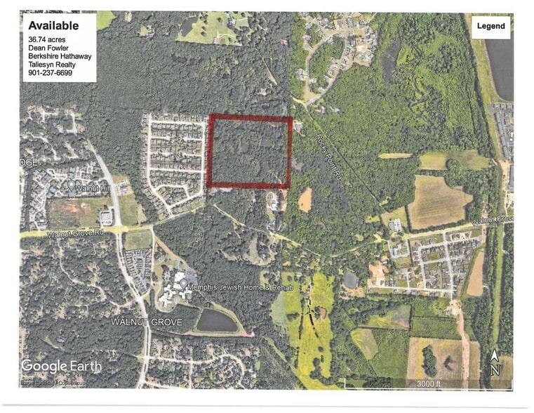 Primary Photo Of 0 Walnut Grove, Cordova Land For Sale