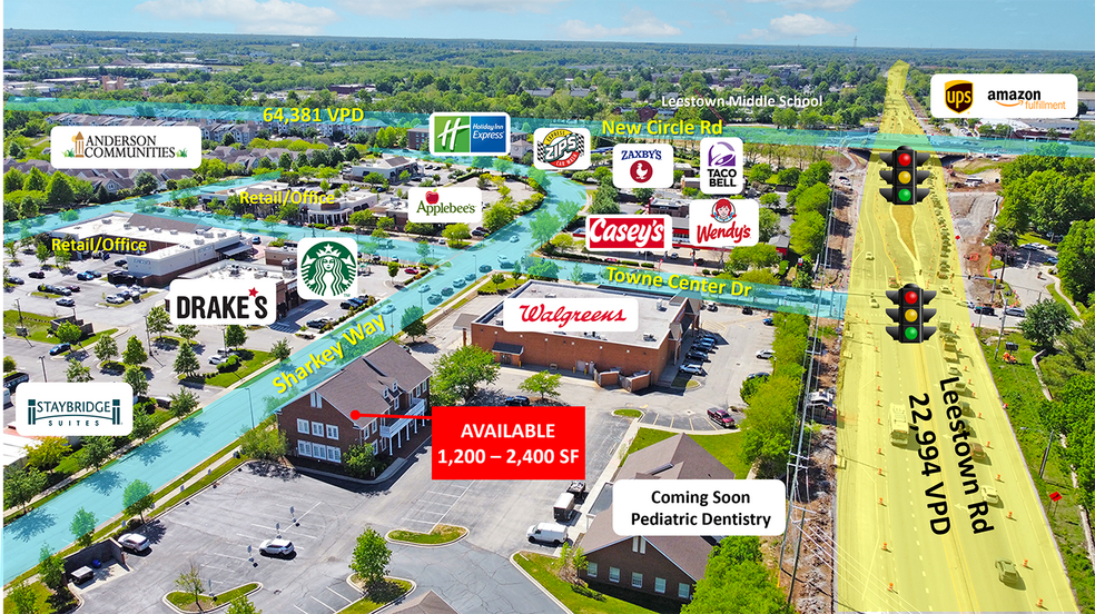 More Photos Of 1716-1720 Sharkey Way, Lexington Office For Lease