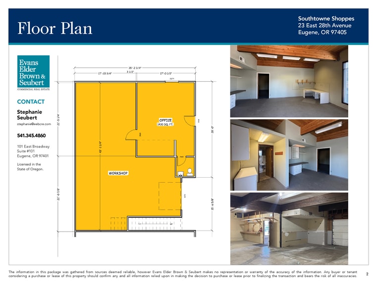 More Photos Of 23 E 28th Ave, Eugene Storefront Retail Office For Lease