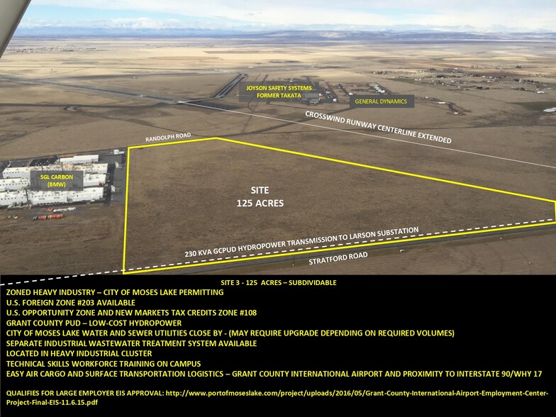 Primary Photo Of 000 Stratford, Moses Lake Land For Sale