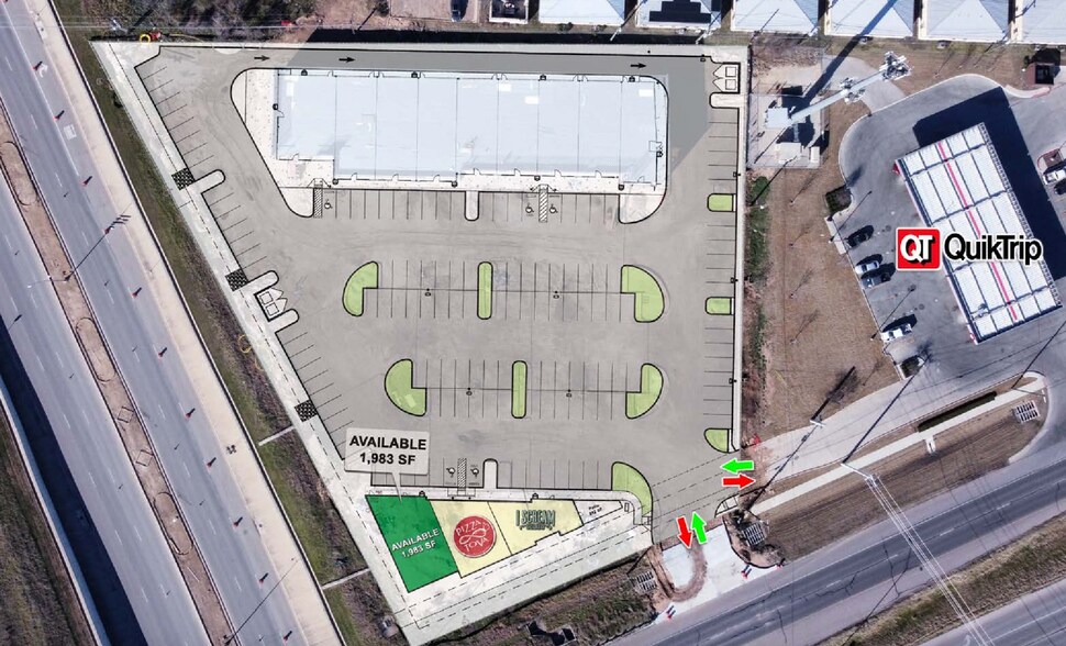 More Photos Of 2800 Palm Valley, Round Rock Storefront For Lease