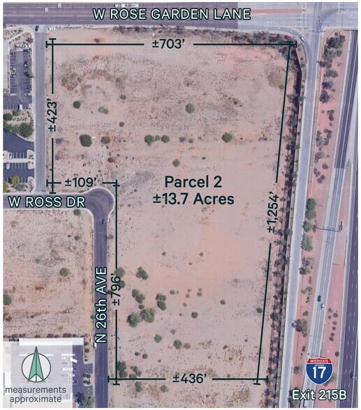 More Photos Of SWC I-17 & Rose Garden Ln, Phoenix Land For Sale