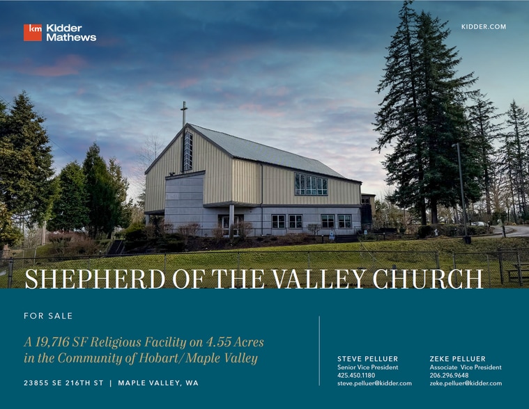 Primary Photo Of 23855 SE 216th St, Maple Valley Religious Facility For Sale