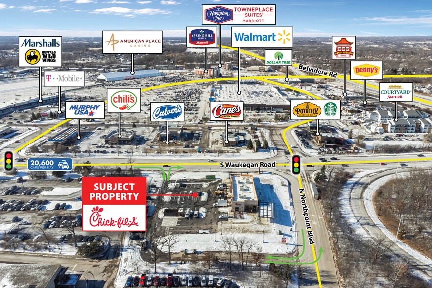 More Photos Of 790 S Waukegan Rd, Waukegan Fast Food For Sale