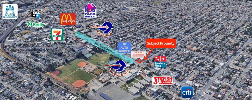 Primary Photo Of 3231 Macdonald Ave, Richmond Restaurant For Lease