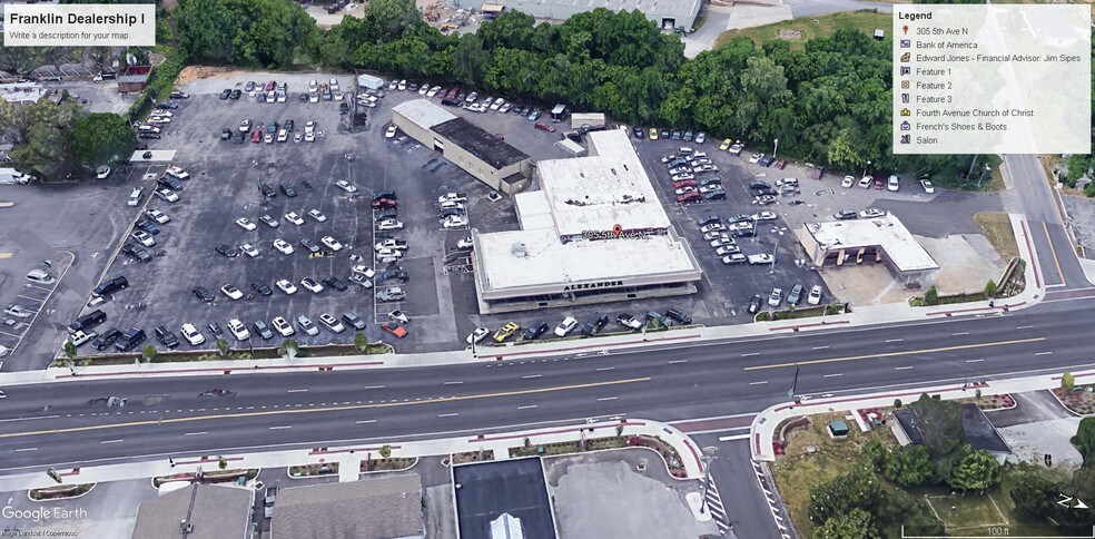 More Photos Of 305 5th Ave N, Franklin Auto Dealership For Lease