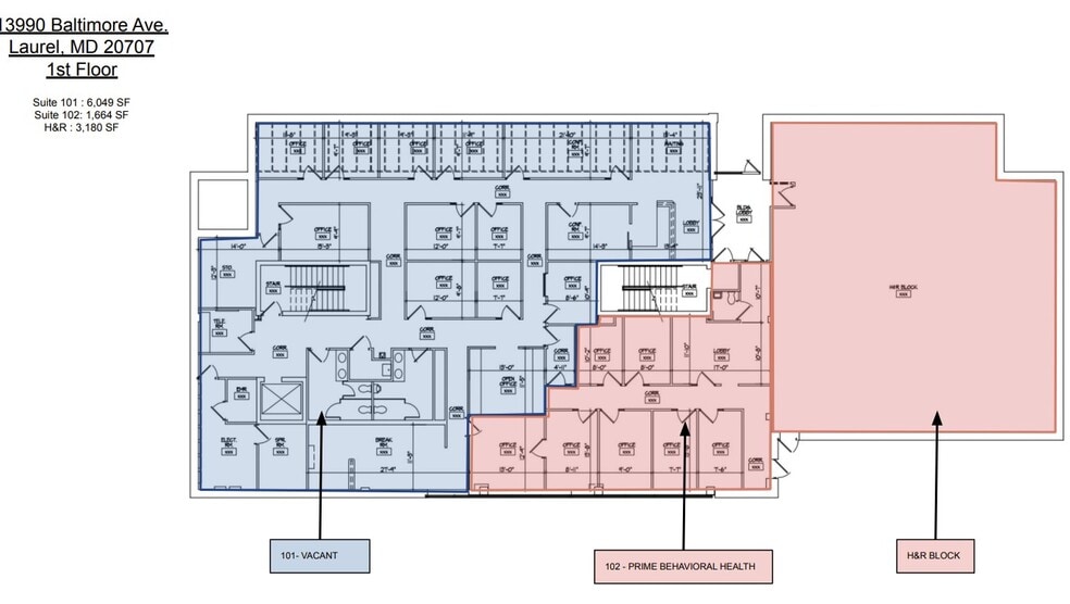 More Photos Of 13990-13994 Baltimore Ave, Laurel Medical For Lease